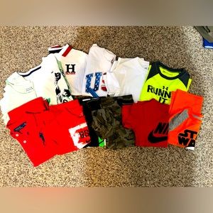Lot of 12 boys t shirts